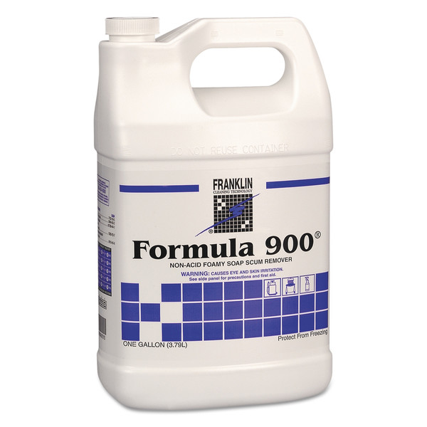 Franklin Cleaning Technology Formula 900 Soap Scum Remover, Liquid, 1 gal. Bottle, PK4 FRK F967022
